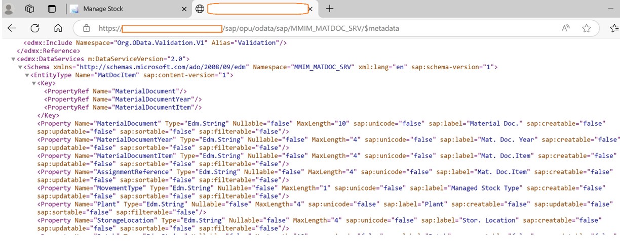 Code-Ausschnitt der DPC-Erweiterungsklasse MANAGEDSTOCKTYPE_GETENTITYSET mit Berechtigungsprüfungen für Bewegungsarten